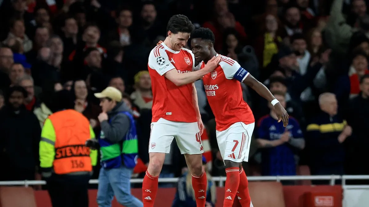 Rice dan Saka Absen di Kamp Latihan demi Final Liga Champions - sumber: (footballlondon)