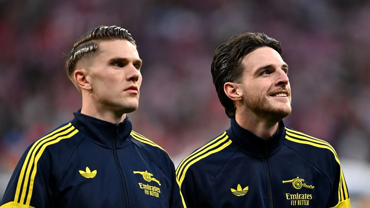 Ungkapan Declan Rice untuk Gyokeres Tentang Striker Arsenal - sumber: (footballlondon)
