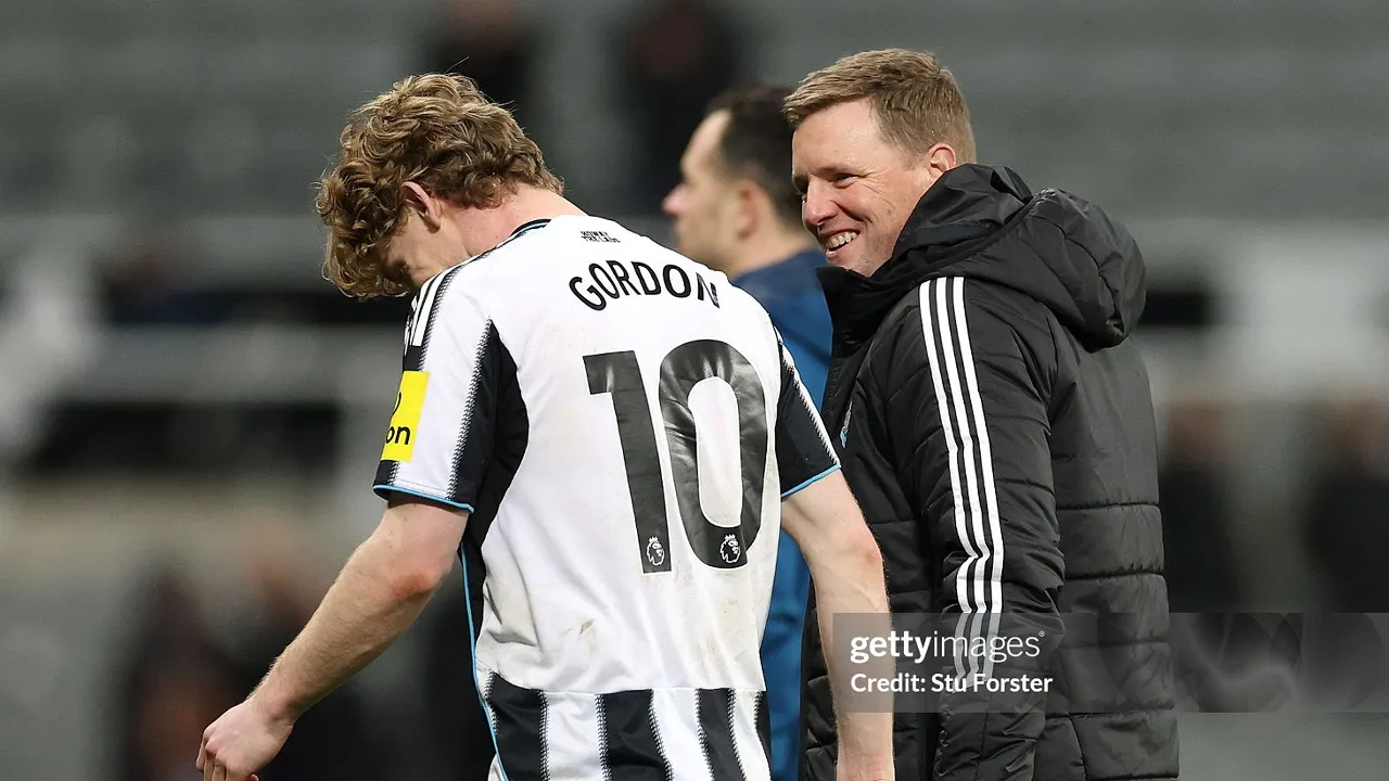 Eddie Howe belum pastikan masa depan Anthony Gordon