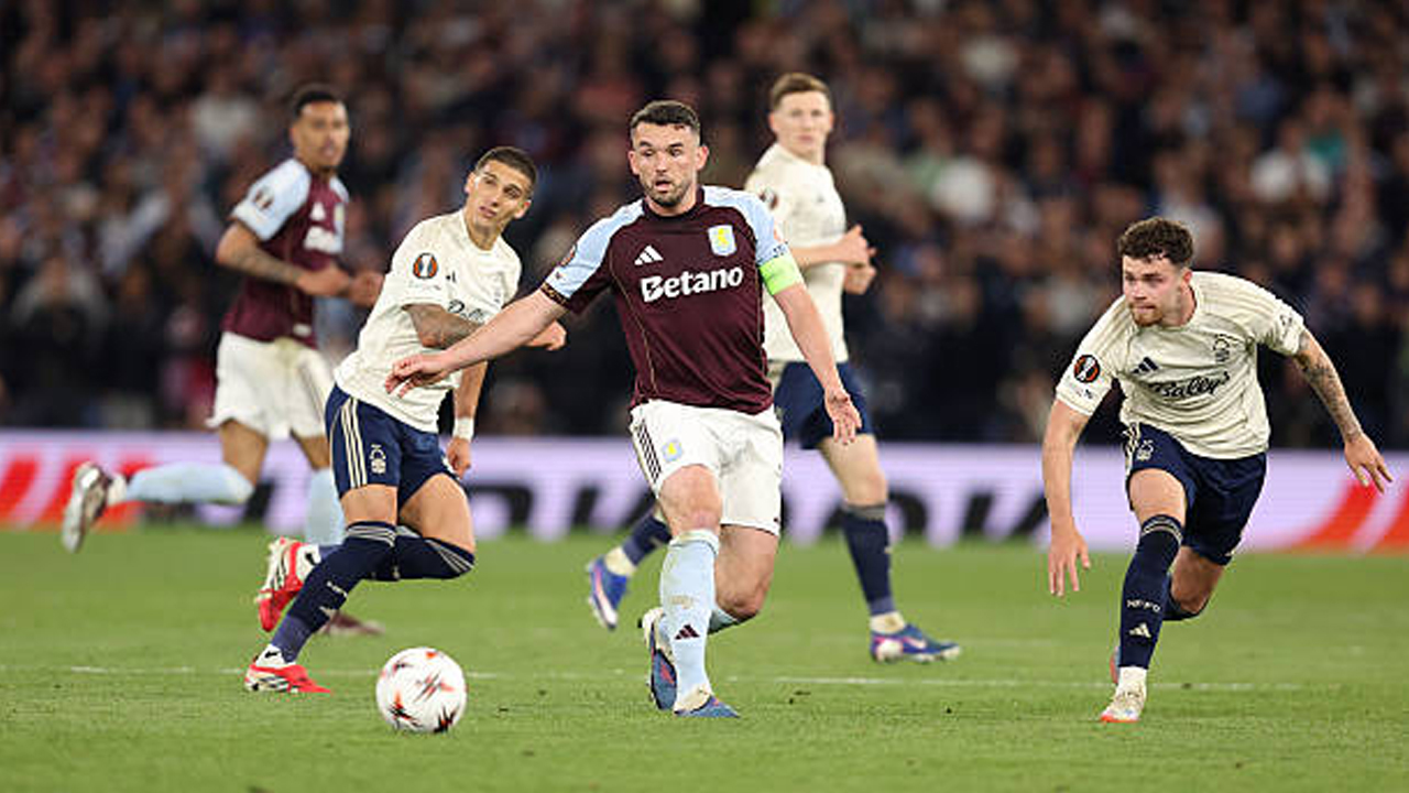 Hasil Pertandingan Liga Europa: Aston Villa 4-0 Nottingham Forest