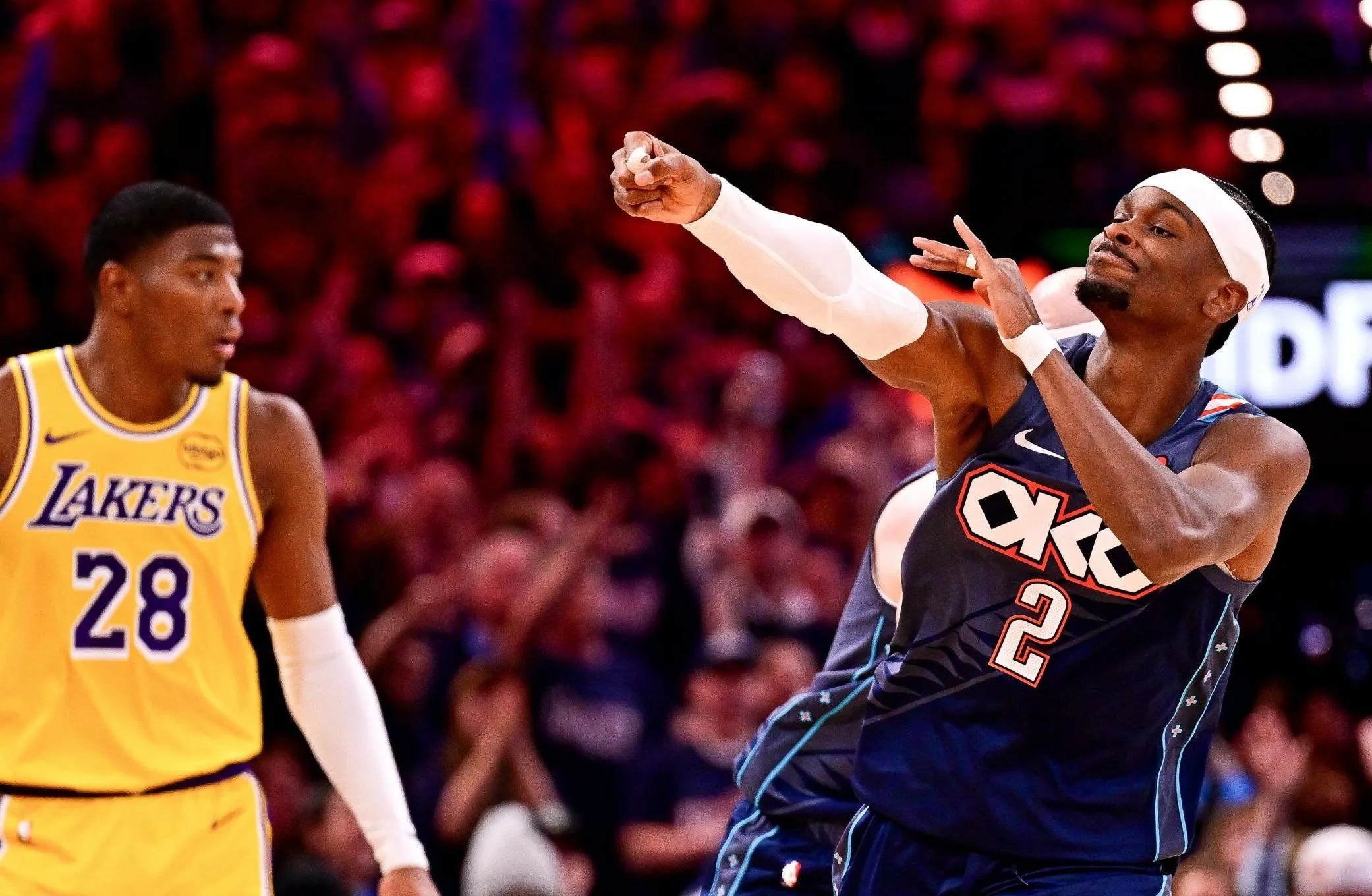 Lakers Pulang Tanpa Kemenangan dari Oklahoma City - sumber: (mainbasket)