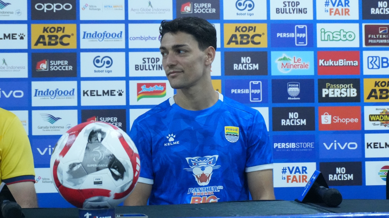 Cari Kemenangan, Barba Mau Jaga Jalur Persib Menuju Juara
