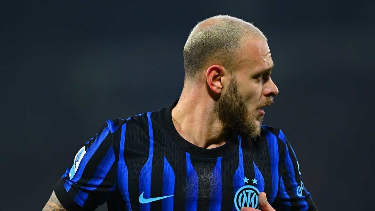 Federico Dimarco Rayakan Scudetto ke-21 Inter Milan dengan Tatto Baru