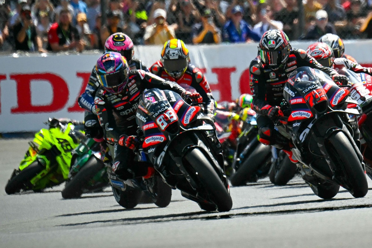Jorge Martin Juara Sprint MotoGP Prancis, Marquez Terjatuh