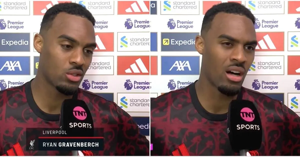 Pernyataan Ryan Gravenberch Usai Imbang Lawan Chelsea Picu Kemarahan Fans Liverpool - sumber: (givemesport)