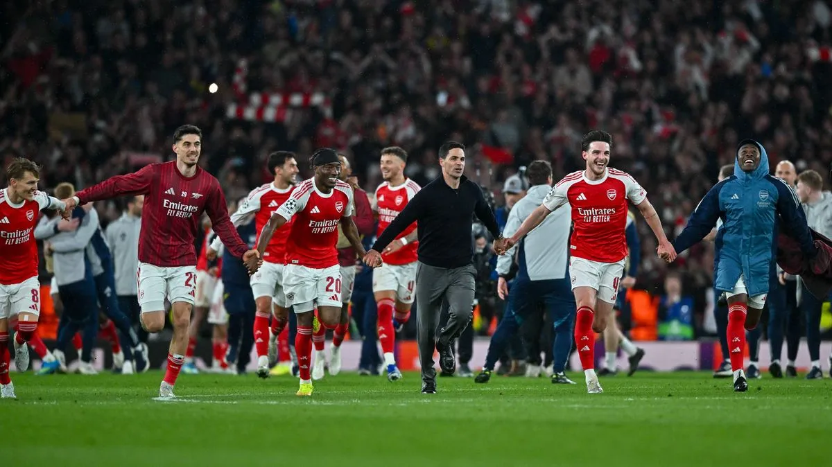 Pesan Tiga Kata yang Bakar Semangat Arsenal Menang - sumber: (footballlondon)