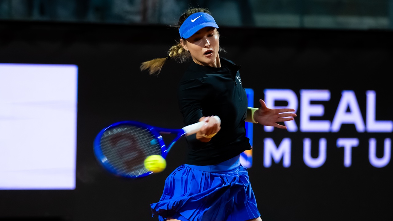 Anna Kalinskaya Benamkan Belinda Bencic Di Roma