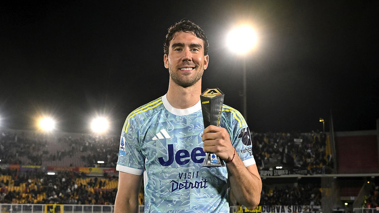 Dusan Vlahovic Bahagia Jadi Penentu Kemenangan Juventus atas Lecce