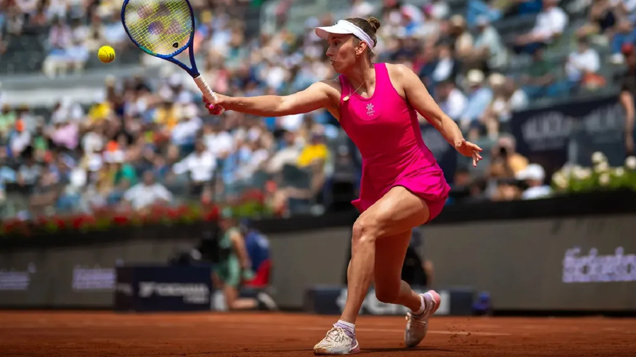 Elise Mertens Kacaukan Upaya Jasmine Paolini Untuk Pertahankan Gelar Di Roma
