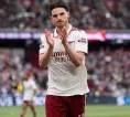 Keputusan Arteta Pindahkan Rice Bikin Neville Terkejut