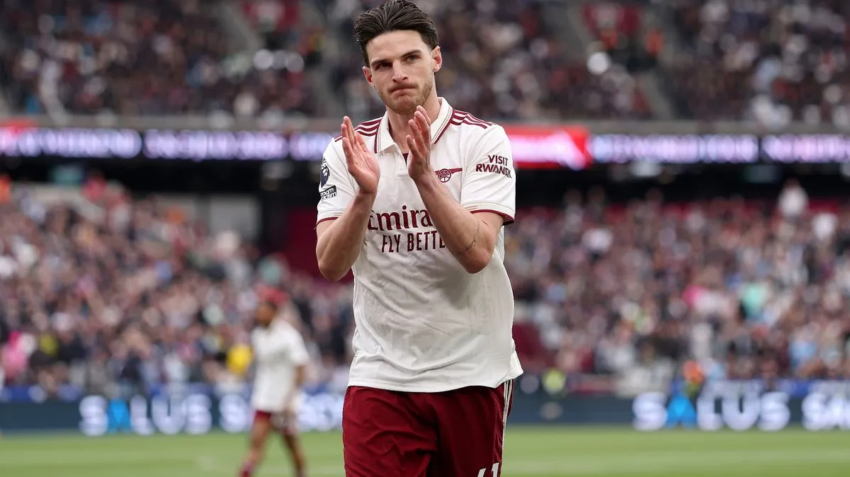 Keputusan Arteta Pindahkan Rice Bikin Neville Terkejut - sumber: (footballlondon)