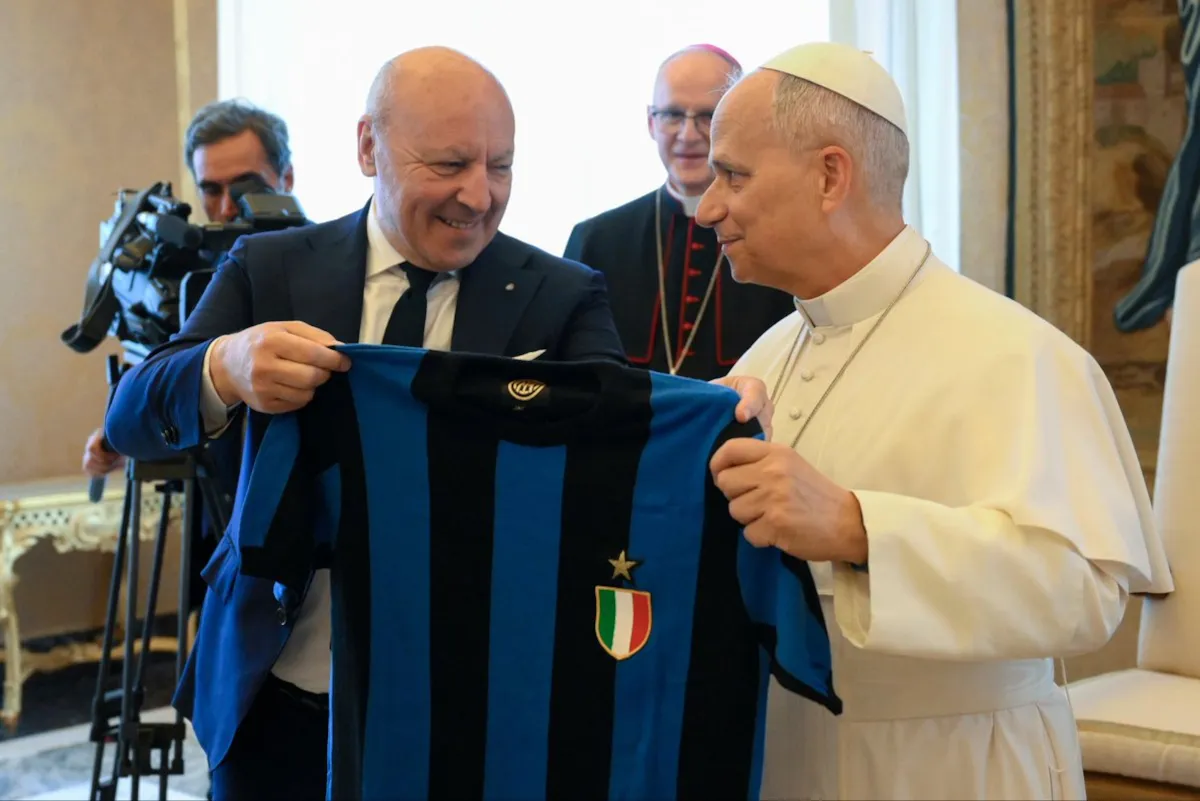 Lazio Boikot, Inter Bertemu Paus Leo di Tengah Kegaduhan - sumber: (footballitalia)