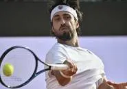 Nikoloz Basilashvili Permalukan Ben Shelton Di Roma