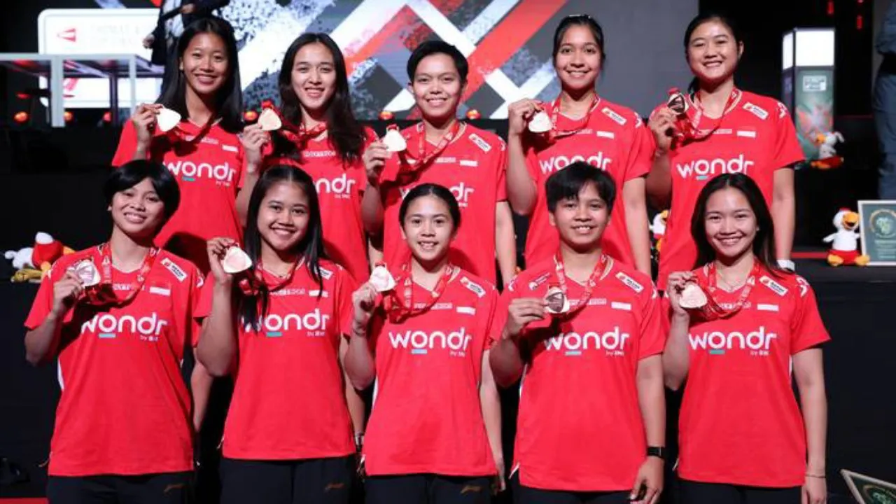 PBSI Apreasiasi Pencapaian Tim Putri Indonesia di Piala Uber 2026