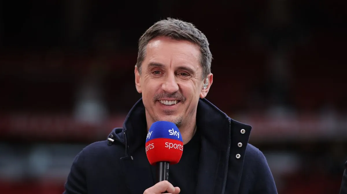Gary Neville Prediksi Arsenal Juara Liga Inggris 19 Mei - sumber: (footballlondon)