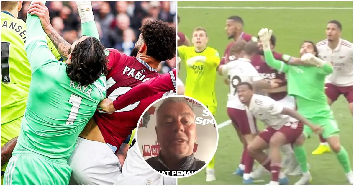 Mantan Wasit Liga Inggris Beberkan Keputusan Kontroversial Gol Dianulir di Laga West Ham vs Arsenal - sumber: (givemesport)