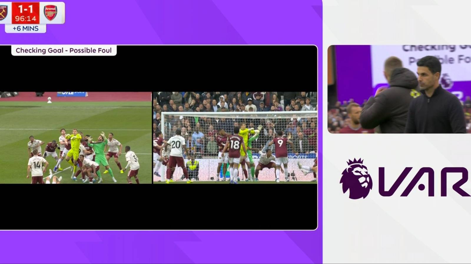 Premier League Keluarkan Pernyataan Setelah Gol West Ham Dianulir Lawan Arsenal