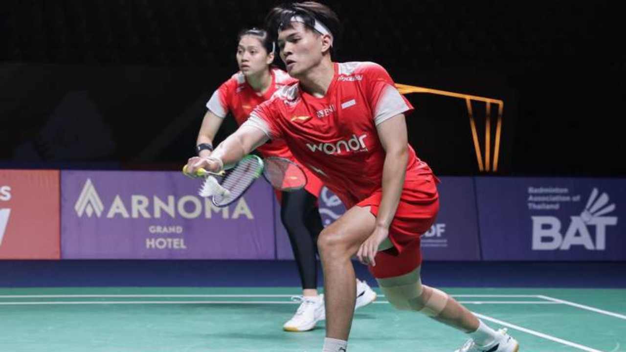 Adnan/Indah Tantang Unggulan Teratas Tuan Rumah Dechapol/Supissara di Babak Pertama Thailand Open 2026