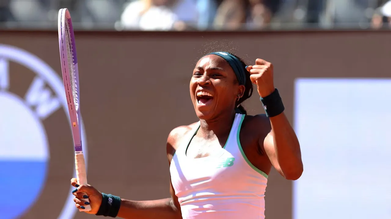 Cori Gauff Selamat Dari Amukan Iva Jovic Di Roma