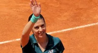 Jelena Ostapenko Tak Kuasa Hentikan Langkah Sorana Cirstea Di Roma