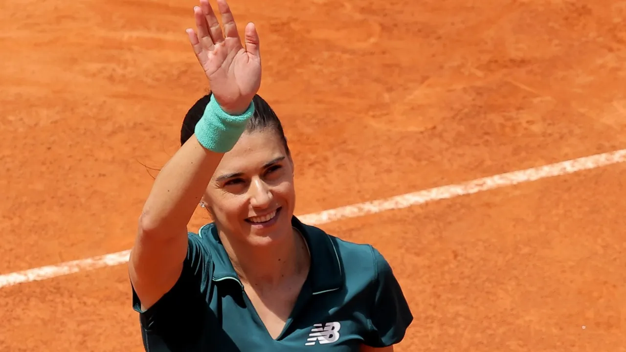 Jelena Ostapenko Tak Kuasa Hentikan Langkah Sorana Cirstea Menuju Semifinal Di Roma