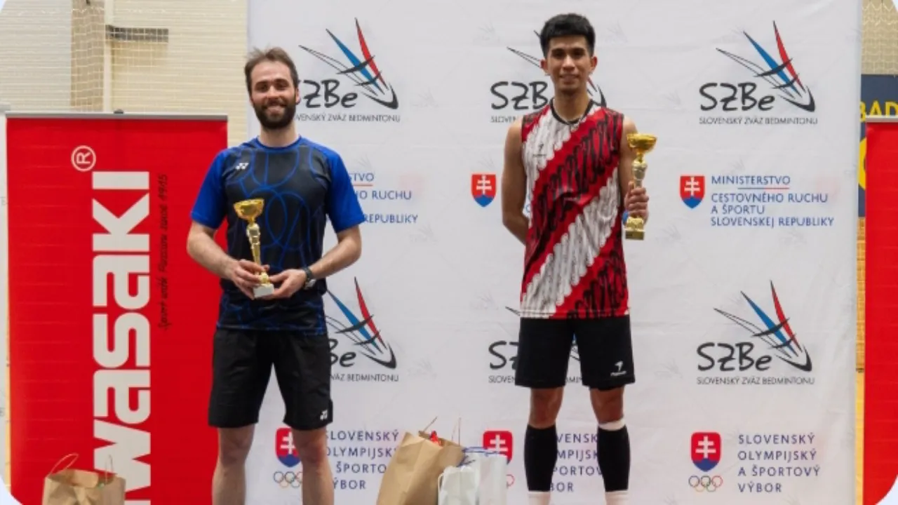 Muh Azahbru Kasra Menangi Slovakia Open 2026