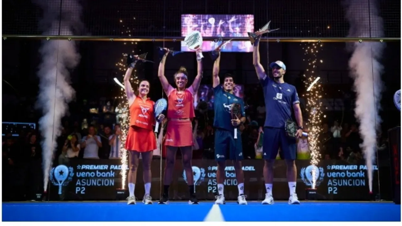 Para Unggulan Menikmati Kesuksesan di Premier Padel P2 Paraguay 2026
