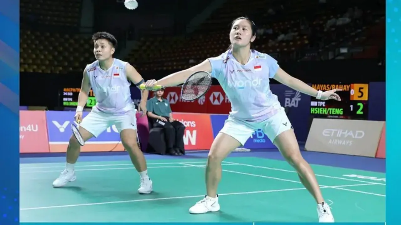 Apriyani/Lanny Terhenti di Babak Pertama Thailand Open 2026