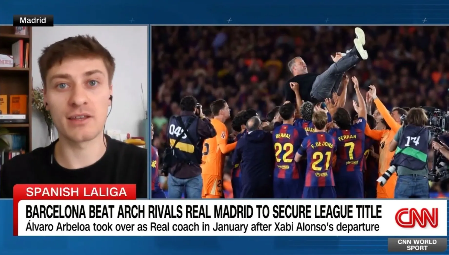 Barcelona Taklukkan Real Madrid, Raih Gelar La Liga Lagi - sumber: (footballespana)