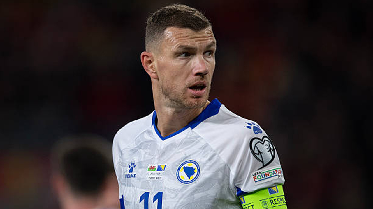Bosnia and Herzegovina Resmi Rilis Daftar Pemain, Edin Dzeko Tetap Jadi Pemimpin
