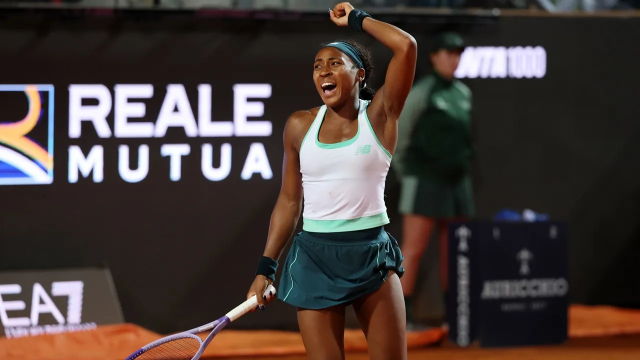 Cori Gauff Terseok-Seok, Tapi Segel Tiket Menuju Semifinal Di Roma