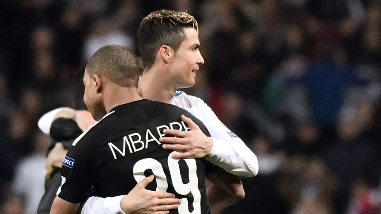 Kylian Mbappe Klaim Sudah Berteman dengan Cristiano Ronaldo