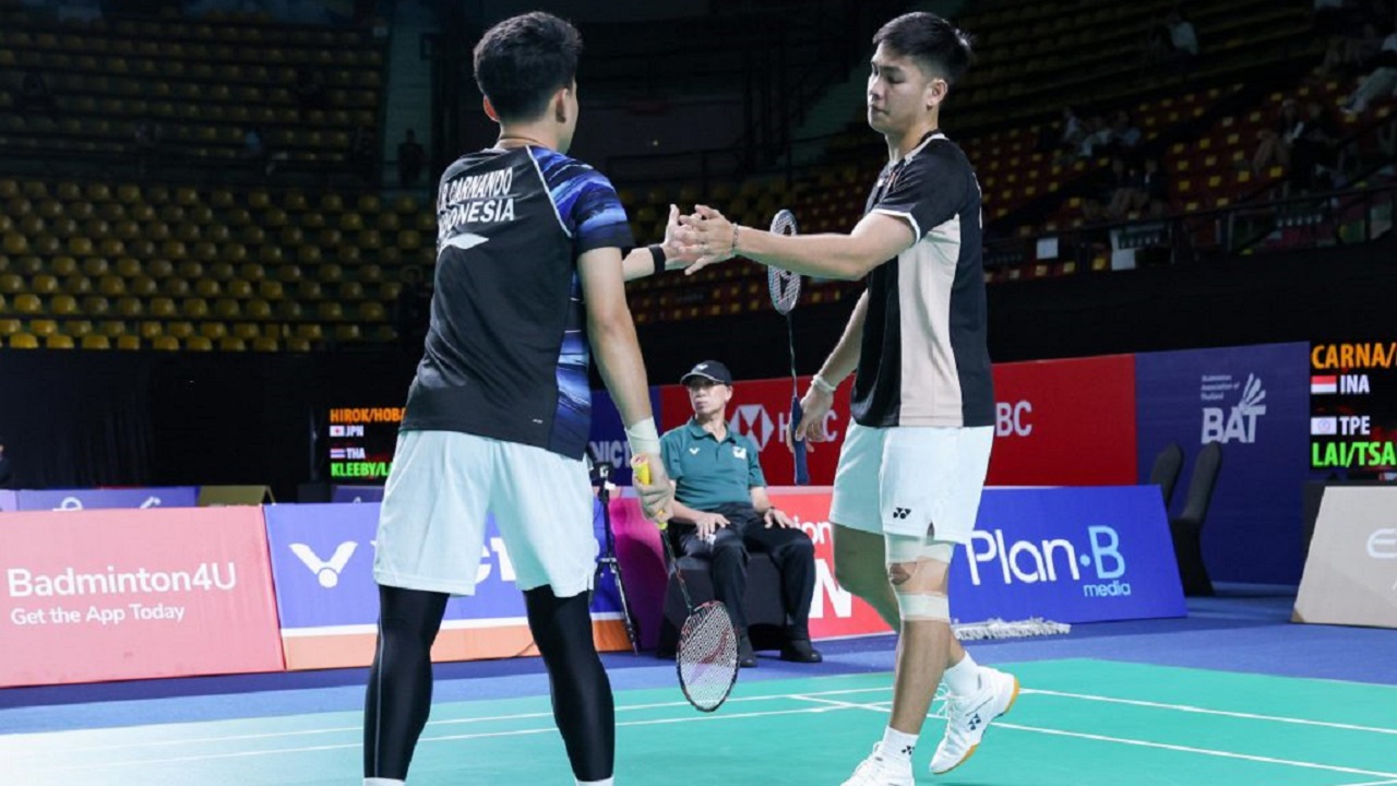 Leo/Daniel Lega Bisa Menangi Laga Perdana Thailand Open 2026