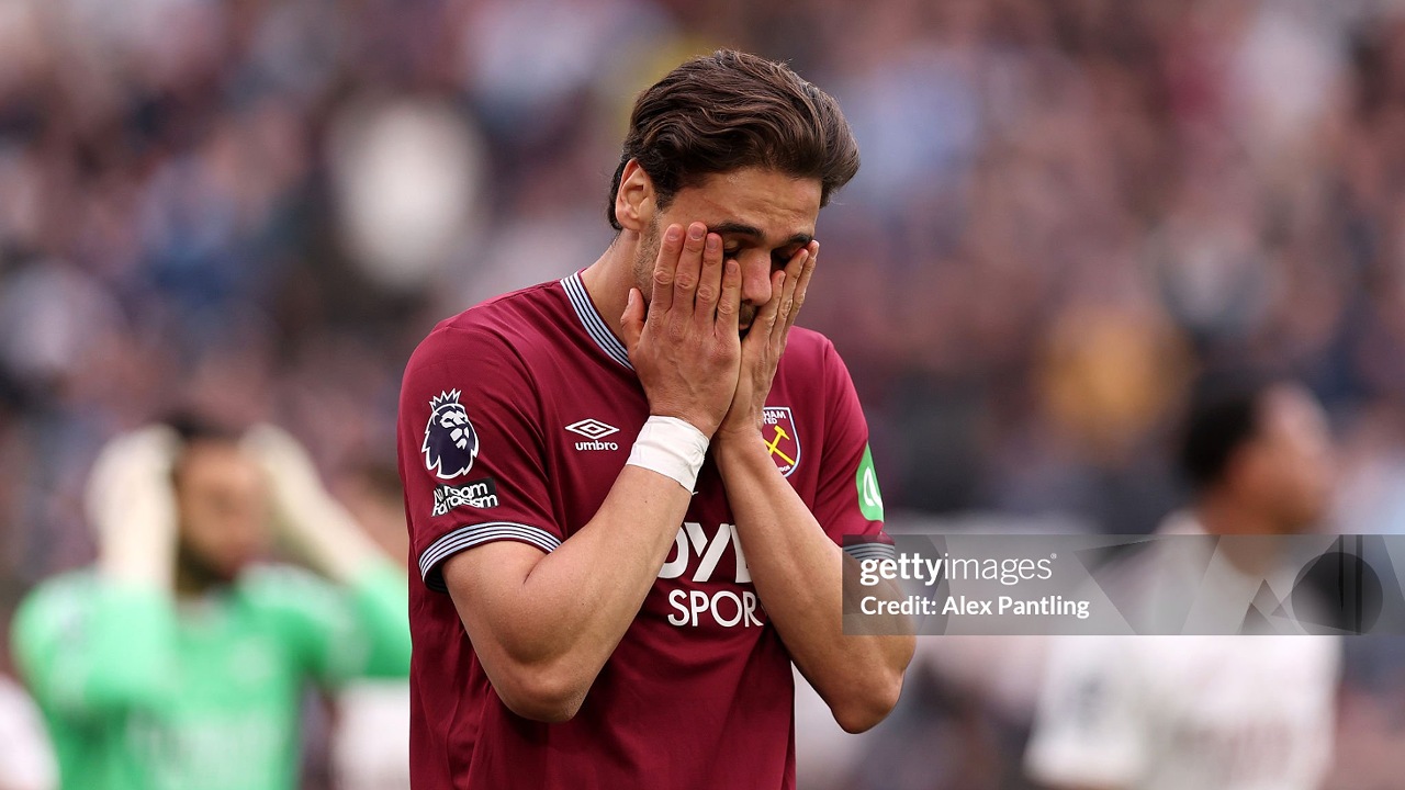 Mateus Fernandes Menyesal Gagal Bawa West Ham Kalahkan Arsenal