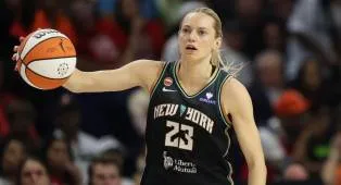 New York Liberty Andalkan Marine Johannes saat Lawan Portland Fire