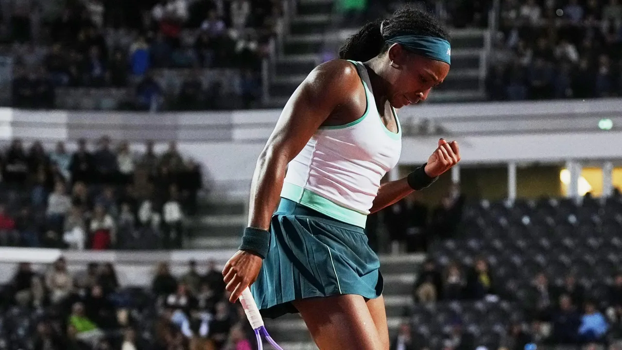 Reaksi Cori Gauff Usai Menangkan Laga Yang Berpotensi Jadi Laga Terbaik Musim 2026