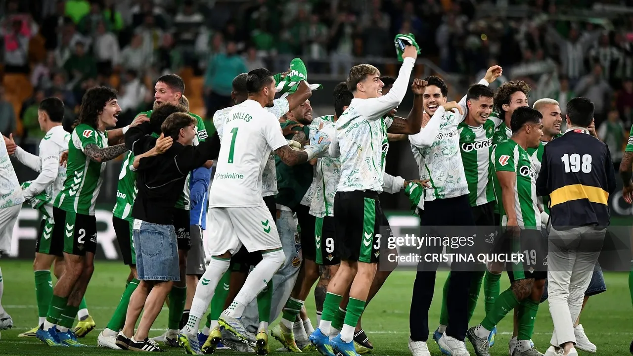 Real Betis Kembali ke Liga Champions Setelah 21 tahun