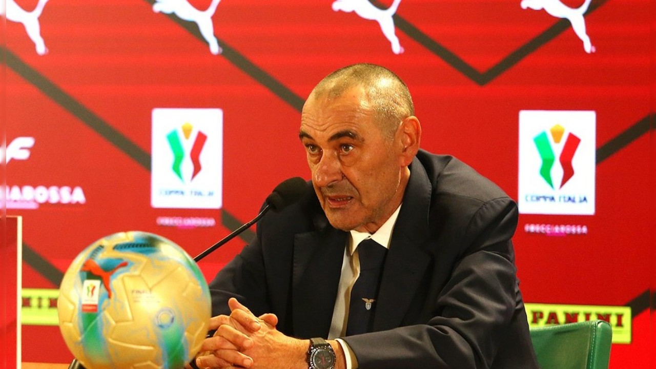 Sarri Sebut Lazio Siap Tampil Beda Vs Inter di Final Coppa Italia