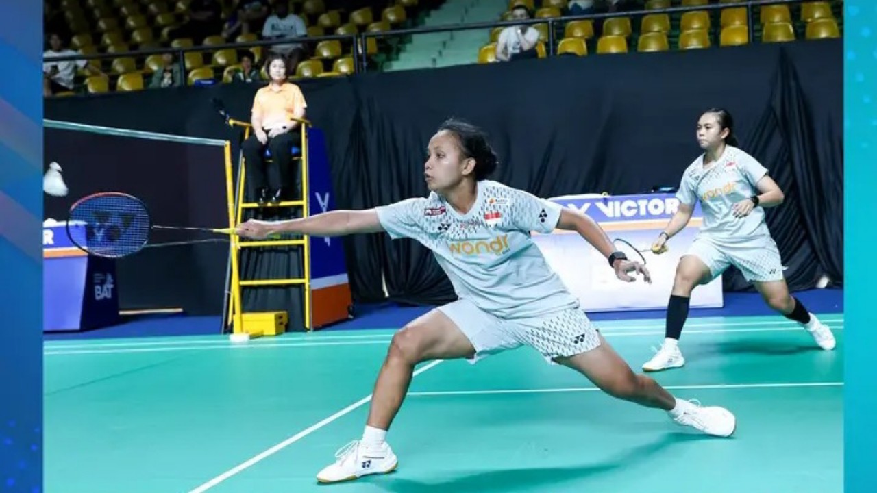 Sikat Unggulan 7 Malaysia, Isyana/Rinjani Lolos 16 Besar Thailand Open 2026