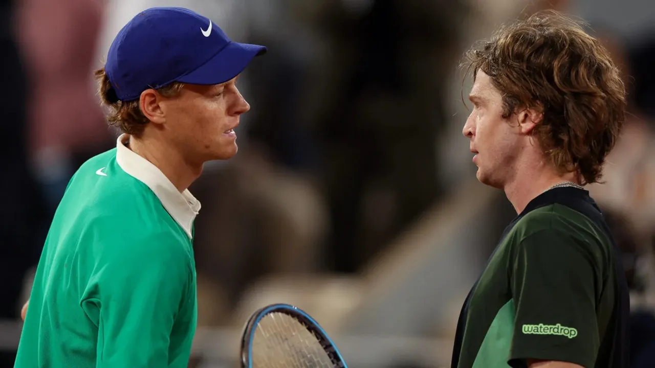 Tanggapan Andrey Rublev Terkait Laga Panas Kontra Jannik Sinner Di Roma