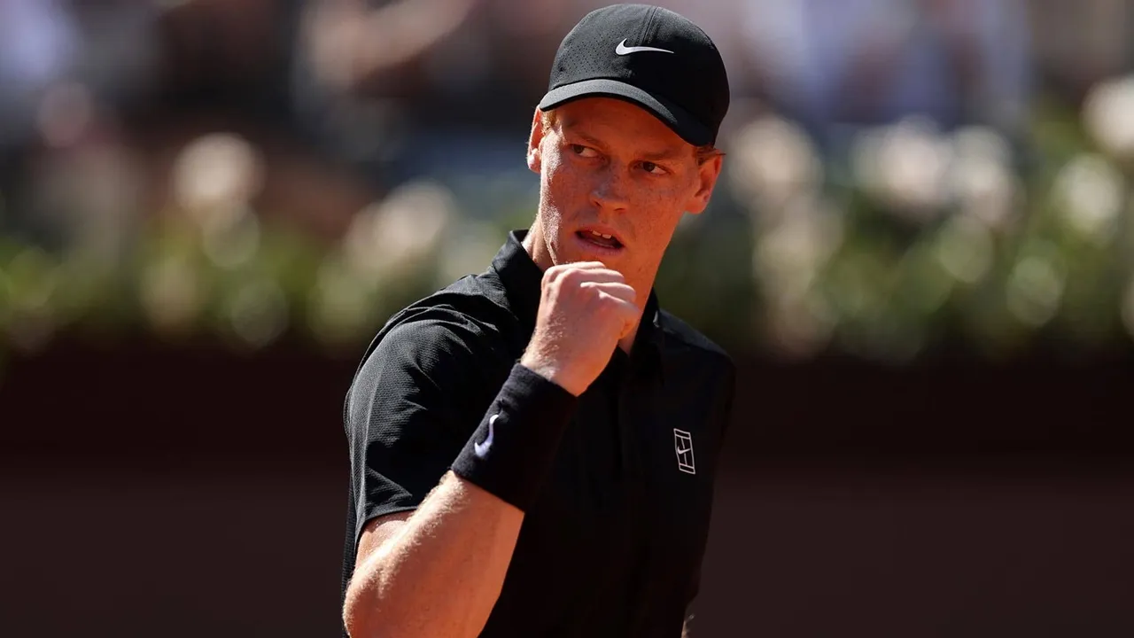 Tembus Perempatfinal Di Roma, Jannik Sinner Kembali Masuk Klub Eksklusif