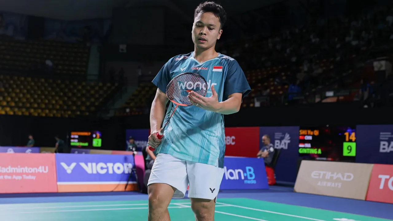 Anthony Ginting belajar banyak usai dikalahkan Shi Yu Qi.
