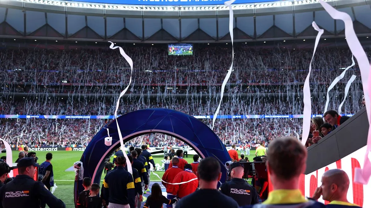 Atletico Madrid Didenda Besar oleh UEFA akibat Insiden CL - sumber: (footballlondon)