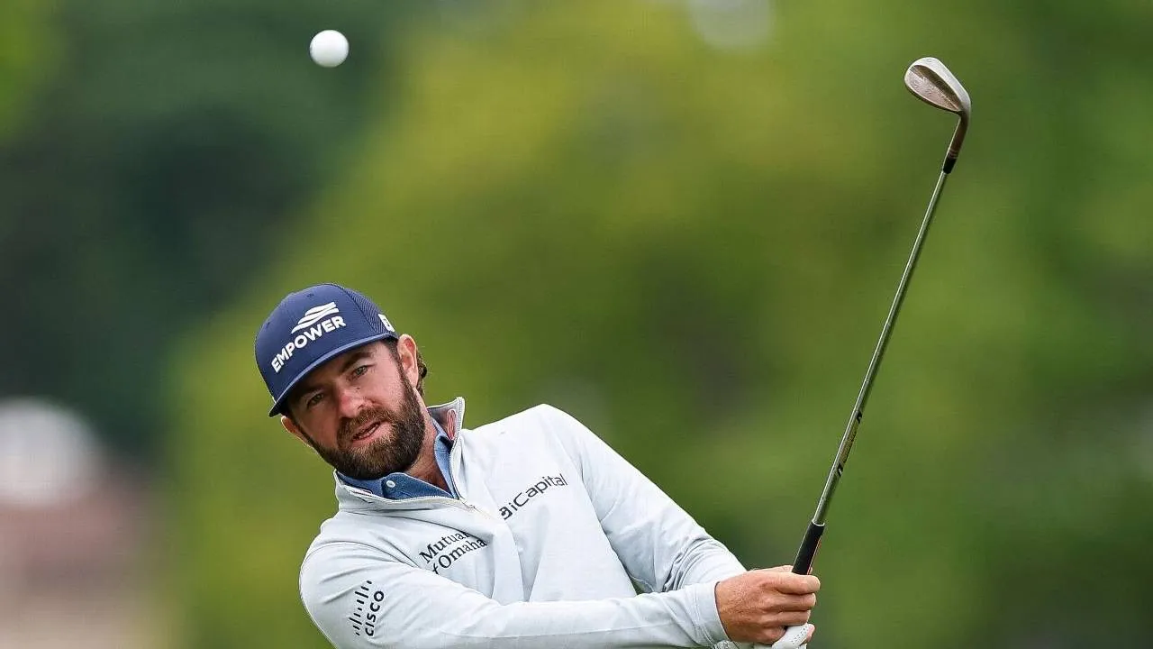 Cameron Young tidak mengetahui bahwa bola yang digunakannya sudah memenuhi standar baru yang dirancang untuk mengurangi jarak pukulan pemain elite. (Foto: Golf Digest)