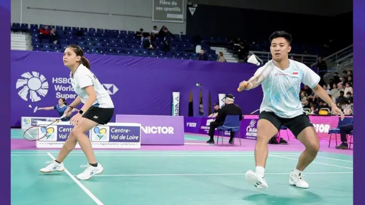 Dejan/Bernadine Kandas di Babak 16 Besar Thailand Open 2026