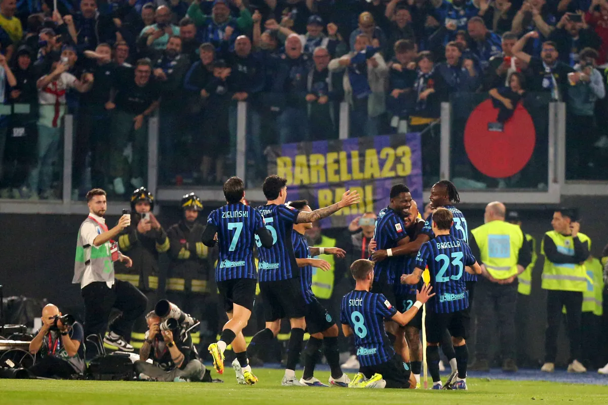 Inter Kunci Gelar Ganda Usai Tundukkan Lazio di Final Coppa Italia