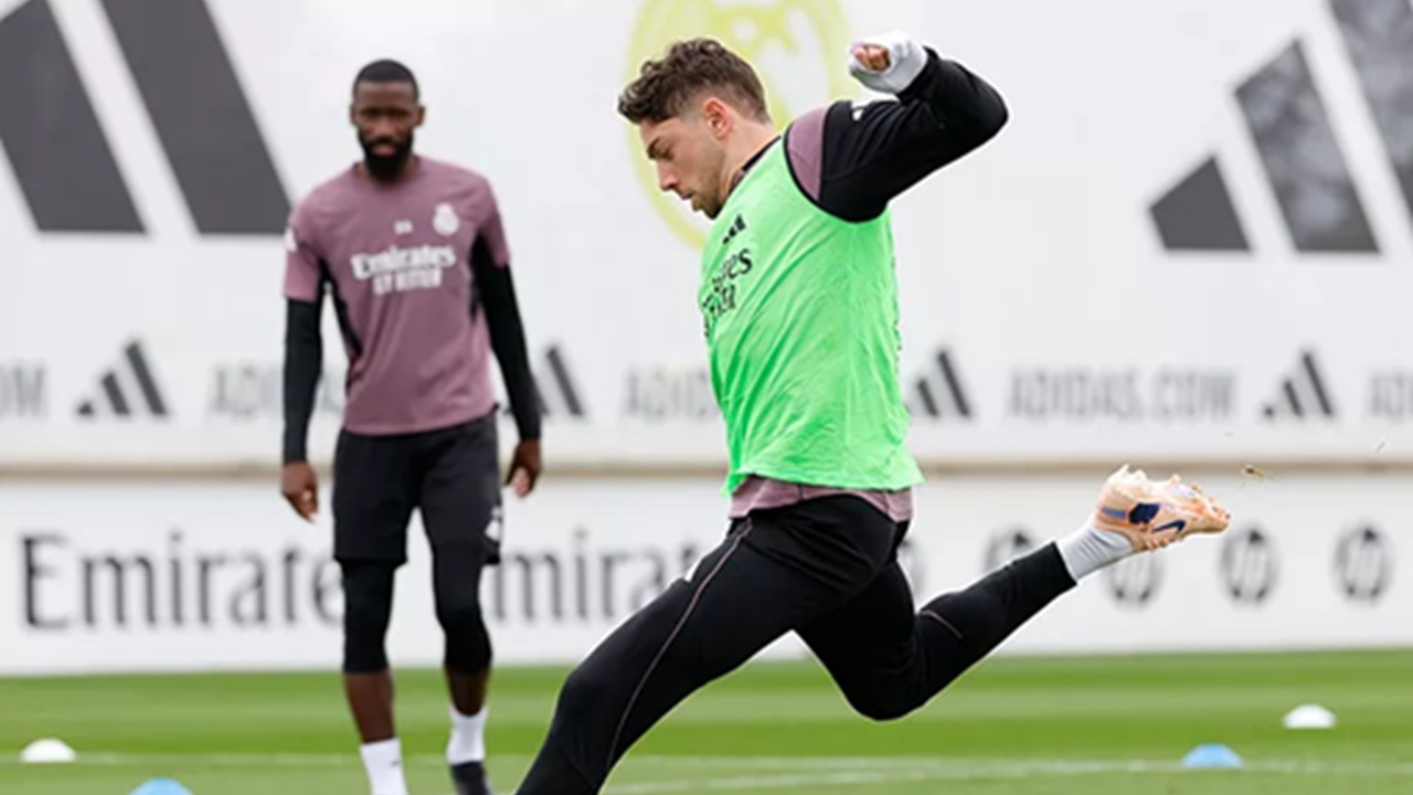 Fede Valverde Kembali Berlatih Jelang Lawan Oviedo