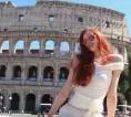 Liburan Marina Markova di Koloseum Roma Jadi Sorotan