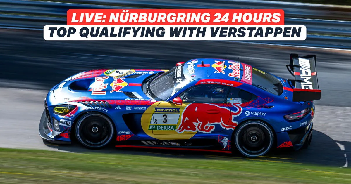 Live: Kualifikasi Terbaik Max Verstappen di Nurburgring 24 Jam - sumber: (racingnews365)