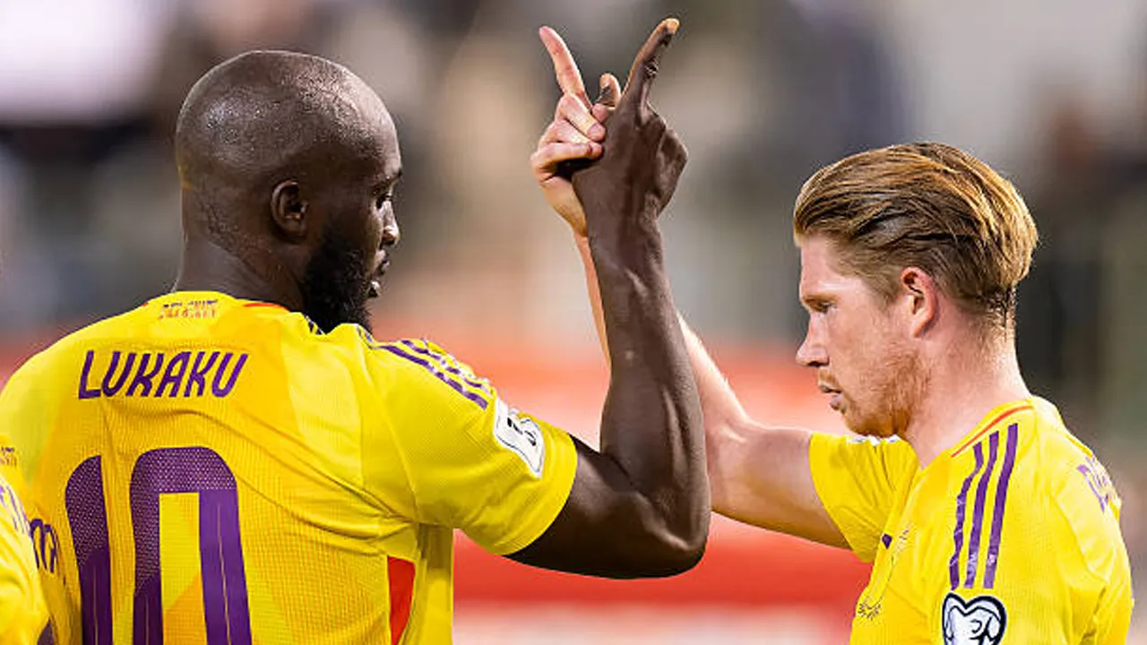Belgia Umumkan Skuat, Kevin De Bruyne dan Romelu Lukaku Kembali Dipanggil